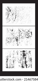 Juego De Texturas De Pintar Grudge Con Algas. Arte de vectores de conceptos de antecedentes industriales