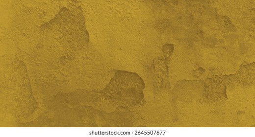 Weathered plaster backdrop in warm golden hues with intricate crackled and flaking paint details

