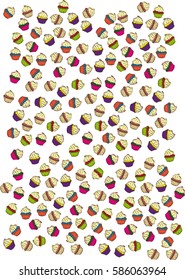 Weave color muffins