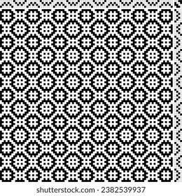 weave seamless pattern draft vector 