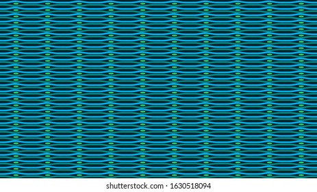 Weave, which consists of horizontal waves of blue and green on a dark background.