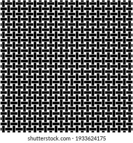 Weaving Line Motif Pattern Contemporary Decoration for Interior, Exterior, Carpet, Textile, Garment, Cloth, Silk, Tile, Plastic, Paper, Wrapping, Wallpaper, Ect. Vector Illustration 