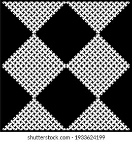Weaving Line Motif Pattern Contemporary Decoration for Interior, Exterior, Carpet, Textile, Garment, Cloth, Silk, Tile, Plastic, Paper, Wrapping, Wallpaper, Ect. Vector Illustration 