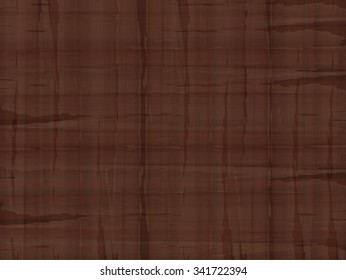 Weaving of lined design in brown tone, vector