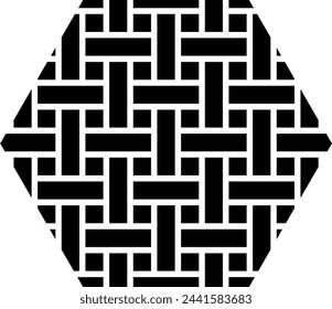 Weaving Lines Motifs Pattern Circle-Shaped. Decoration for Interior, Exterior, Carpet, Textile, Garment, Cloth, Silk, Tile, Plastic, Paper, Wrapping, Wallpaper, Pillow, Sofa, Background, Ect.