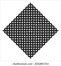 Weaving Lines Motifs Pattern. Decoration for Interior, Exterior, Carpet, Textile, Garment, Cloth, Silk, Tile, Plastic, Paper, Wrapping, Wallpaper, Pillow, Sofa, Background, Ect. 