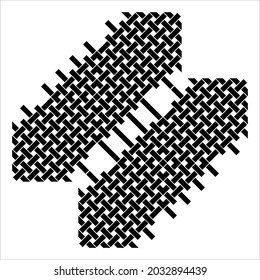 Weaving Lines Motifs Pattern. Decoration for Interior, Exterior, Carpet, Textile, Garment, Cloth, Silk, Tile, Plastic, Paper, Wrapping, Wallpaper, Pillow, Sofa, Background, Ect