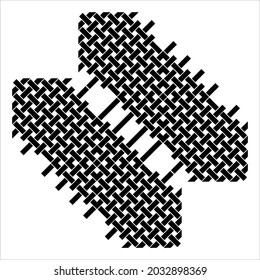 Weaving Lines Motifs Pattern. Decoration for Interior, Exterior, Carpet, Textile, Garment, Cloth, Silk, Tile, Plastic, Paper, Wrapping, Wallpaper, Pillow, Sofa, Background, Ect