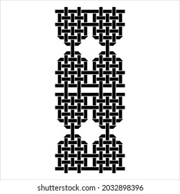 Weaving Lines Motifs Pattern. Decoration for Interior, Exterior, Carpet, Textile, Garment, Cloth, Silk, Tile, Plastic, Paper, Wrapping, Wallpaper, Pillow, Sofa, Background, Ect