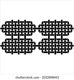 Weaving Lines Motifs Pattern. Decoration for Interior, Exterior, Carpet, Textile, Garment, Cloth, Silk, Tile, Plastic, Paper, Wrapping, Wallpaper, Pillow, Sofa, Background, Ect