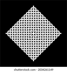 
Weaving Lines Motifs Pattern. Decoration for Interior, Exterior, Carpet, Textile, Garment, Cloth, Silk, Tile, Plastic, Paper, Wrapping, Wallpaper, Pillow, Sofa, Background, Ect. Vector