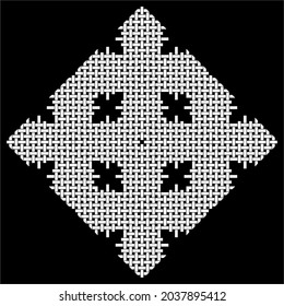 Weaving Lines Motifs Pattern. Decoration for Interior, Exterior, Carpet, Textile, Garment, Cloth, Silk, Tile, Plastic, Paper, Wrapping, Wallpaper, Pillow, Sofa, Background, Ect