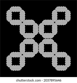 Weaving Lines Motifs Pattern. Decoration for Interior, Exterior, Carpet, Textile, Garment, Cloth, Silk, Tile, Plastic, Paper, Wrapping, Wallpaper, Pillow, Sofa, Background, Ect