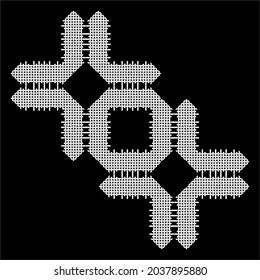 Weaving Lines Motifs Pattern. Decoration for Interior, Exterior, Carpet, Textile, Garment, Cloth, Silk, Tile, Plastic, Paper, Wrapping, Wallpaper, Pillow, Sofa, Background, Ect