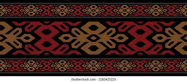 weaving ornament pattern vector design