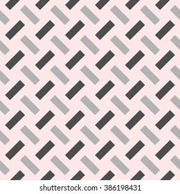 Weaving pattern, abstract geometric pattern