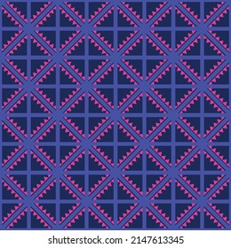 Weaving Pattern square more frequent, Vector seamless pattern. Modern stylish texture. Trendy graphic design for out clothes test equipment, interior, wallpaper square colors paint blue.