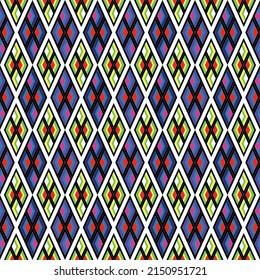 Tejer cuadrado de patrón más frecuente, Vector patrón sin fisuras. Textura moderna y elegante. Diseño gráfico de moda para equipos de prueba de ropa, interior, papel pintado de color cuadrado pintar azul verde.