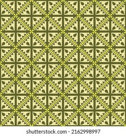 Weaving Pattern square more frequent, Modern stylish texture. Trendy graphic design for out clothes test equipment, interior, wallpaper square colors paint green and light green.