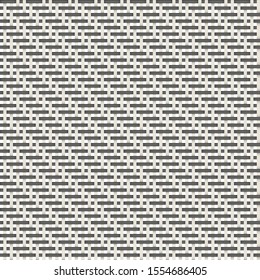Weaving. Realistic woven fiber seamless pattern with shadows. Structure of weave fabric. Balanced plain weaves.
