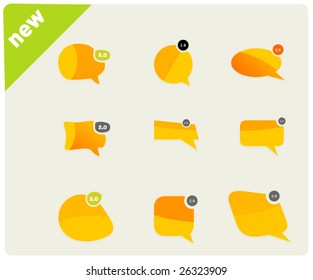 Web 2.0 blog icons