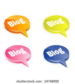 Web 2.0 blog icons set 2