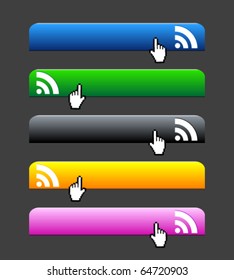 Web 2.0 buttons