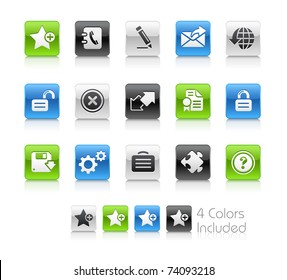 Web 2.0 icons // Clean Series -------It includes 4 color versions for each icon in different layers ---------