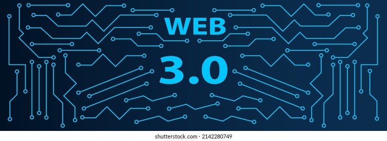  Web 3.0 Concept . Web Logo . Vector illustration 
