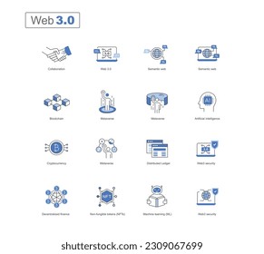 Web 3.0 Icon - Protecting Your Assets in the Decentralized Future.