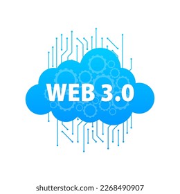 Web 3.0 is a new generation of the Internet. Internet blockchain technology.