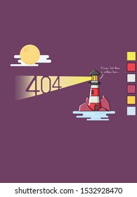 web 404 lighthouse error page