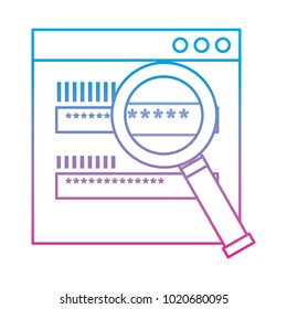 web access password login magnifier search