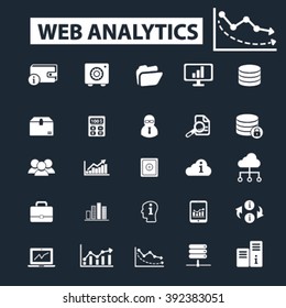 web analytics icons
