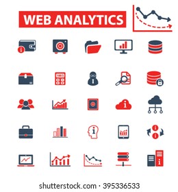 web analytics icons
