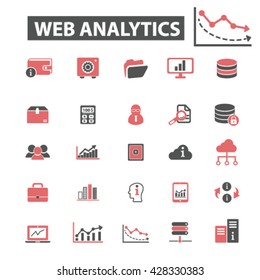 web analytics icons
