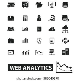 web analytics icons