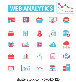 web analytics icons
