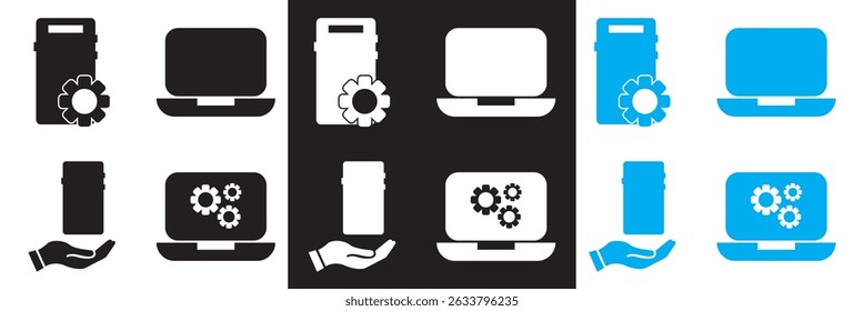 Web and  App desogm icon .  ui ux , user interface icon.  Vector illustration. isolated on white and black background. EPS 10