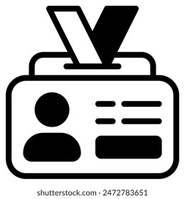 para Web, App, infografía, etcIcono de insignia de empleado