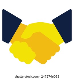 for web, app, infographic, etcHandshake icon