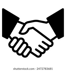for web, app, infographic, etcHandshake icon