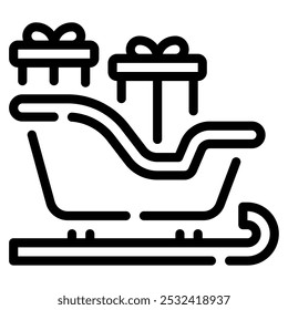 for web, app, infographic, etcSleigh icon