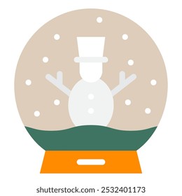 for web, app, infographic, etcSnow Globe icon