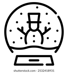 para el Web, el App, la infografía, el icono etcSnow Globe