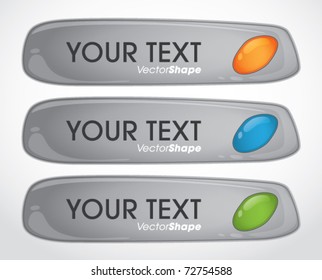 Web application buttons