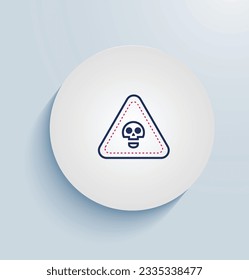 Web Application Security Risks icon vector design