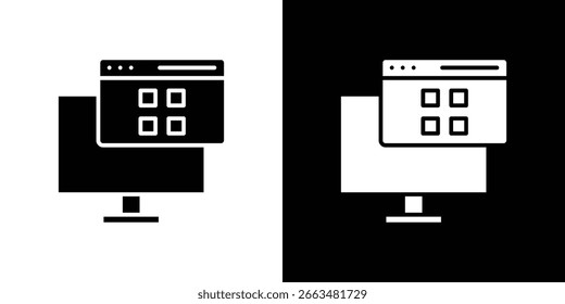 Web-AppsS-Symbolzeichen, Vektor, eps 10