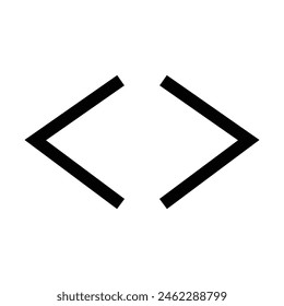 web arrow left and right arrow icon on white background. Swipe up-down arrow icon symbol vector in rounded ends style. Vector illustration. Eps file 47.