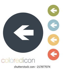 web arrow symbol